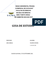 Guia de Estudio (Derecho Romano)