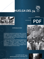 La Huelga Del 54