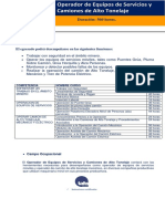 Operador de Equipos de Servicios y Camiones de Alto Tonelaje V2.0