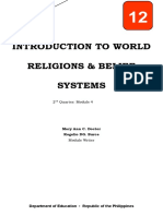 Introduction To World Religions & Belief Systems: 2 Quarter: Module 4