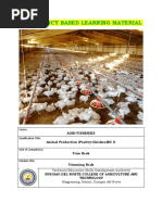 Competency Based Learning Material: Agri-Fisheries Animal Production (Poultry-Chicken) NC II