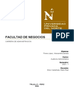 T2 - Auditoría Administrativa - Flores López Alessandra Daniela