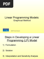 Linear Programming Models:: Graphical Method