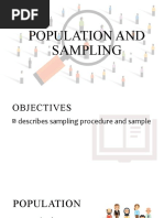 PR2 Population and Sampling