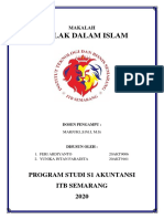 Makalah Akhlak Dalam Islam