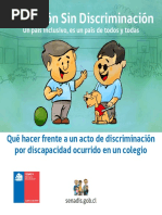 Diptico Educacion Sin Discriminacion