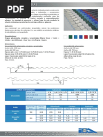 Fichas de Producto Chapas Conformadas