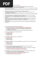 Chapter 1-Auditing and Internal Control