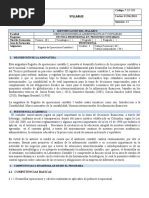 F EF 008 - Syllabus V. 4.0 Registro de Operaciones Contables I