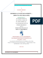 Certificate 1 Biomedical Waste Management PVD