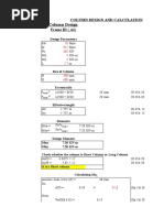 Column Design and Calculation Frame ID (A1)