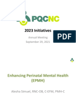 PQCNC 2023 Enhancing Perinatal Mental Health