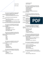 Grile Oficiale Rezidentiat Medicina 2016