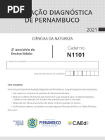 Avaliação Diagnóstica de Pernambuco: Caderno