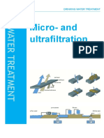 Micro - and Ultrafiltration