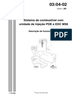 03 Sistema de Combustivel Descrição de Serviço Scania s4 Esquema