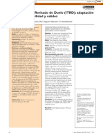 Inventario Texas Revisado de Duelo (ITRD) : Adaptación Al Castellano, Fiabilidad y Validez