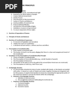 List of Doctrines and Principles