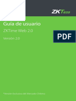 ZKTime+Web+2.0 Guía+Rápida Versión+Chile