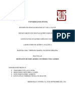 Práctica 5 Obtención de Indicadores Con Productos Caseros