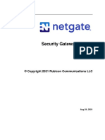 Security Gateway Manual: Netgate-6100