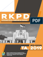 Rencana Kerja Pemerintah Daerah Kota Cirebon Tahun 2018 RKPD Kota Cirebon Tahun Anggaran 2019 Bab 1 - Bab 2