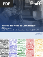 História Dos Meios de Comunicação - Aula 8