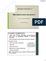 Mecânica Dos Sólidos Ii (Aula 06) - Flexão Composta-2