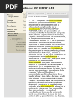 Tribunal Constitucional Plurinacional - Incompetencia Determinacion Salarios Devengados