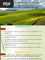 5.2. Sistemas de Producción de Alimentos Terrestres