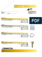 Cotización MATERIALES de Laboratorio