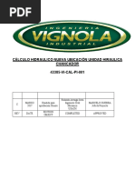 Vignola - Calculo Hidraulico Nueva Unidad Hudraulica Chancador