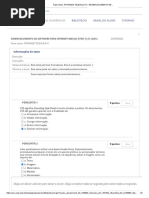 Fazer Teste - Atividade Teleaula III - 6863-60-57501 - R - E1 - 20212 Desenvolvimento de Software para Internet