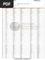 1000 English Verbs Forms With v1 V2 V3 V4 V5