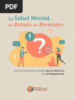 Salud Mental Estado Bienestar