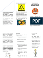 Folletos - Prevencion de Accidentes