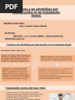 Negligencias Odontologicas-Bioetica