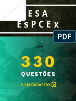 330 Questões Com Gabarito (ESA - EsPCEX)