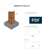 Forms - Cutting List