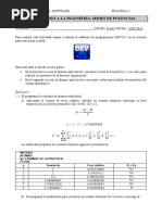 Practica 2. Aplicaciones A La Ingenieria. Series de Potencias