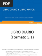 Libro Diario y Libro Mayor