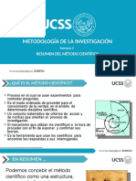 Semana 3 - Sesión 1 - Mètodo Científico