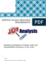 Meeting Human Resource Requirements