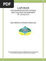 Toaz - Info Laporan Program Kegiatan Literasi Mts NW Borodocx PR