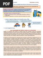 Actividad Miercoles 29-09-2021 Per - Soc 4to F Rocio