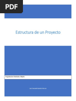 Estructura de Un Proyecto