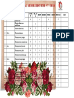 Jadwal Kebersihan PMB Ny - Erna