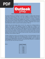 Task 3: Analytics and Decision Planning: Uttranshu V Chauhan Symbiosis Institute of Management Studies