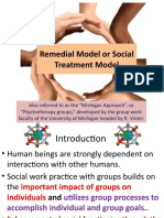 Remedial Model or Social Treatment Model