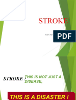 Stroke: Pembimbing: Dr. Handojo Pudjowidyanto, Sps